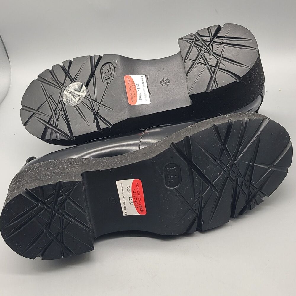 CAMPER Women's Milah Platform Mary Jane Black Leather Shoes Size 11/ 42 New - Picture 8 of 10